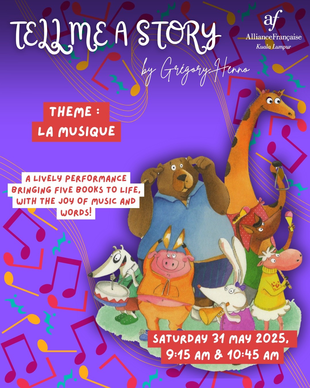 Tell me a story - 31 May 2025 [09:15am]