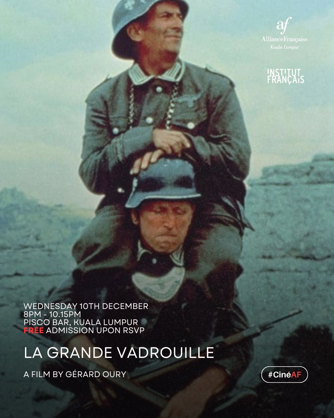 Ciné AF@Pisco : La Grande Vadrouille