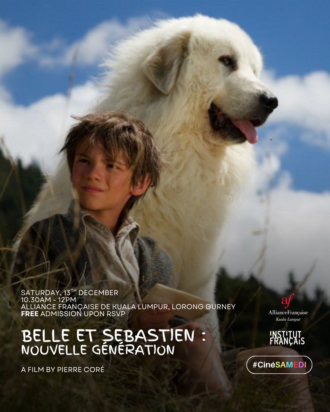 Ciné-Samedi: Belle et Sebastien - Nouvelle Génération