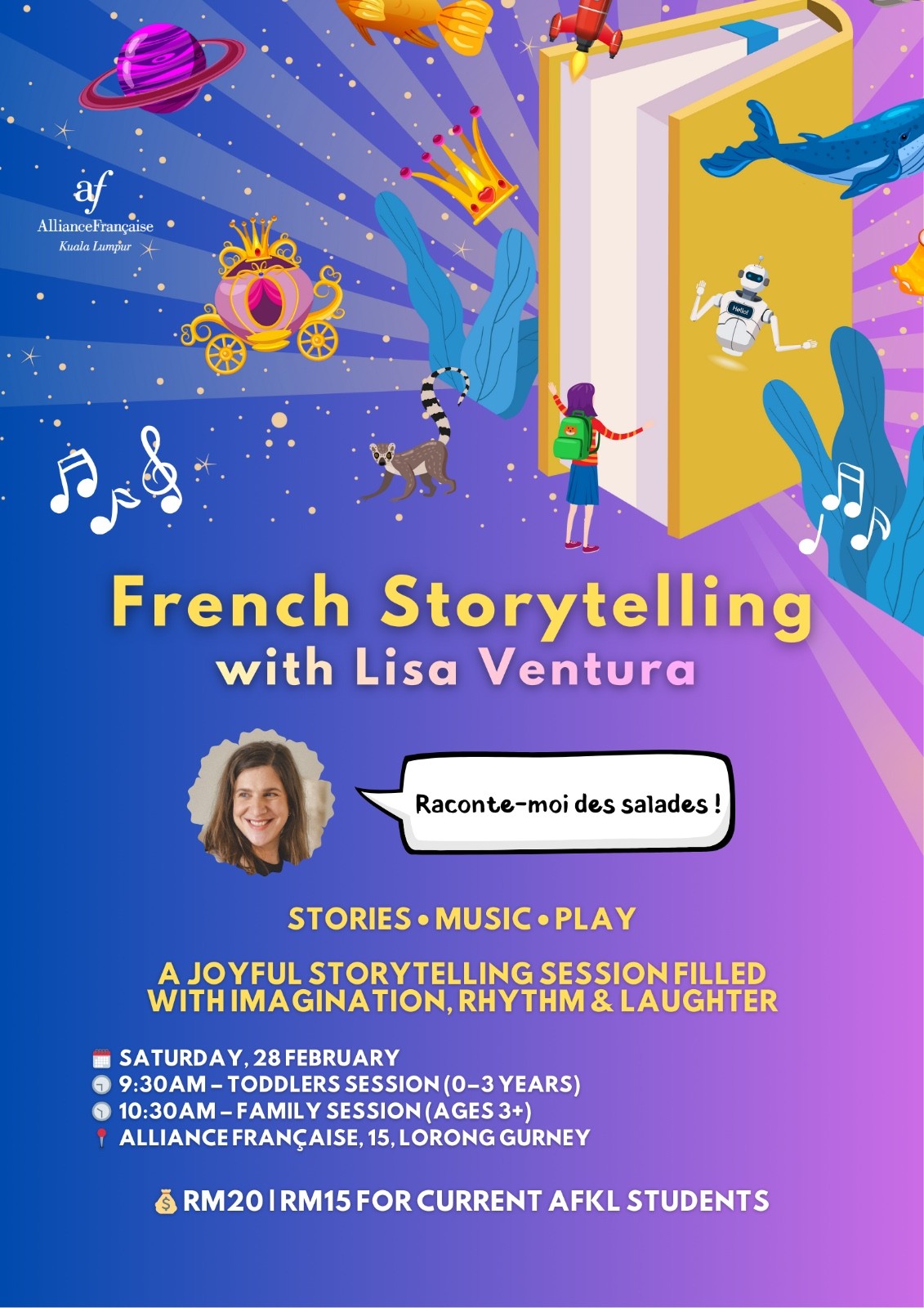 French Storytelling with Lisa Ventura