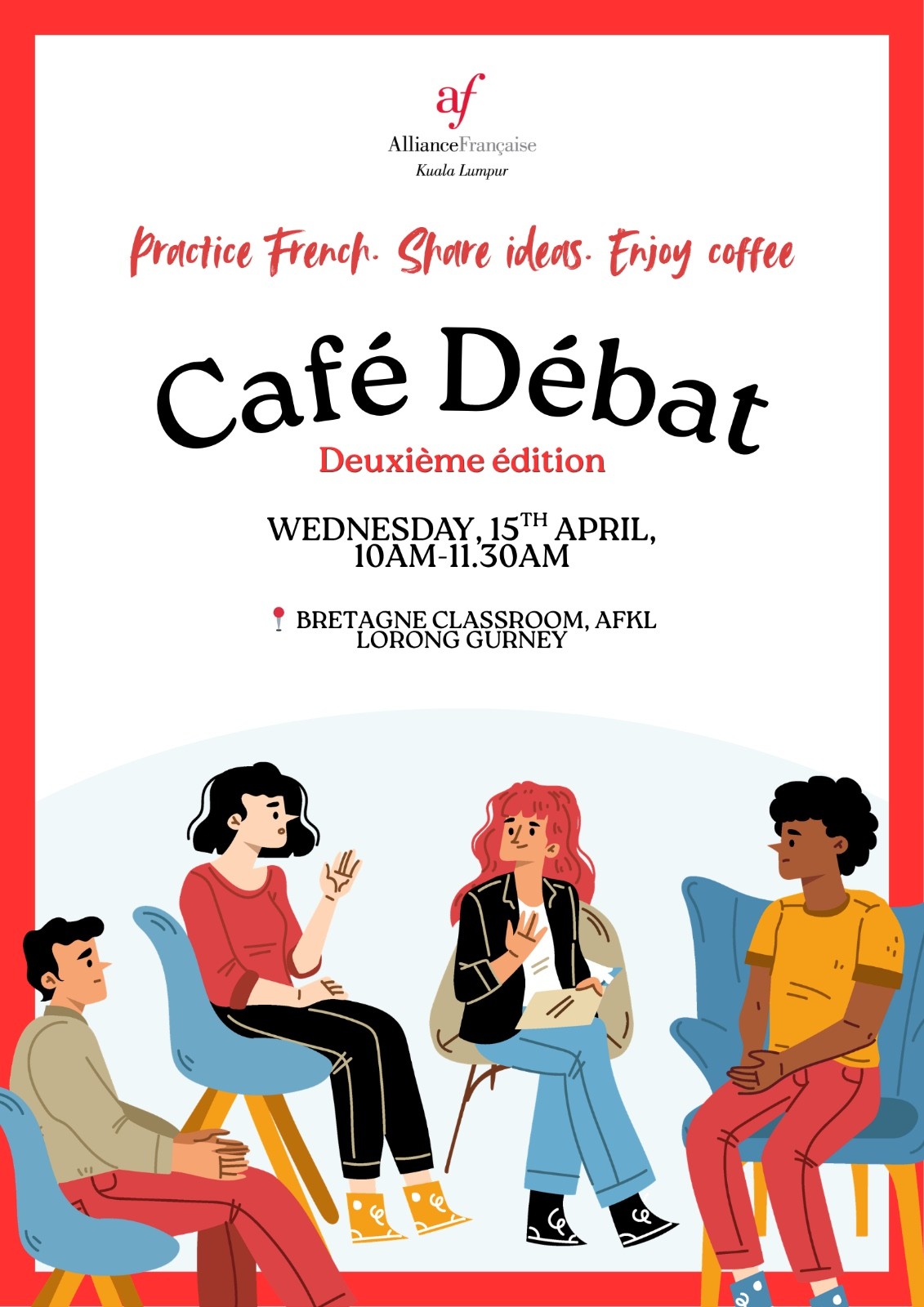 Café - Débat : April 15