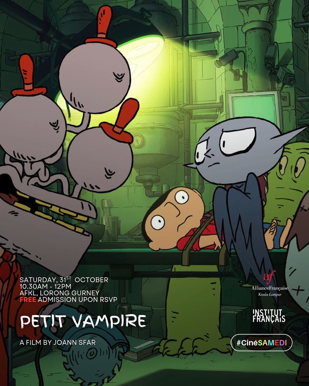 Ciné - Samedi : Petit Vampire